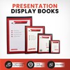 Janrax Presentation Display Book (A3 (40 Pockets))