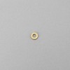 eMagTech 50PCS M1.0 Miniature Brass Washers, Flat Copper Sealing Washers