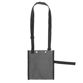 Urine Drainage Bag Holder, Urine Bag Cover for Catheter Drainage, Urine Shoulder Bag, Single Bag, Urine Drainage Shoulder Bag with Adjustable Strap for Home, Travel, Wheelchair Bed (Grey)
