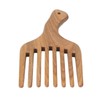 Wooden Comb Sandalwood Prevent Static Scalp Massage Coarse Teeth Hair