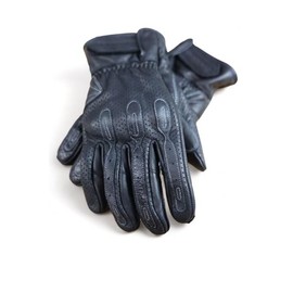 100 DEADLY SKILLS Mission Ready Goat Skin Gloves - Perfect for Motorcycle Gear, Hunting Gear, and Airsoft, Smartphone Compatible, (Large)