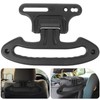 Gatuida Car Headrest Clothes Hanger Sturdy Automotive Garment Organizer for