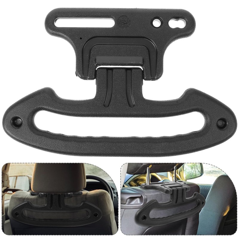 Gatuida Car Headrest Clothes Hanger Sturdy Automotive Garment Organizer for
