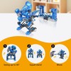 RiteHold Dinosaur Boxing Robot Kit for Kids, Build 2 Hydraulic-Powered