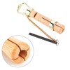 Wood Cue Tips Clamp Repair Kit Tool with Coil File