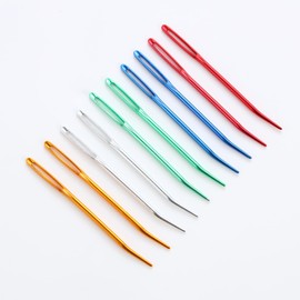 OYEUYID 10 Pieces Yarn Needle，Yarn Darning Tapestry Large Sewing Big Eye Weaving Crochet Wool Blunt Needles，Weaving Needle Tapestry Needle Bent Needles