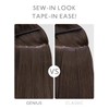 WENNALIFE Genius Seamless Tape in Hair Extensions Real Human Hair,