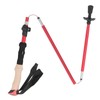 Telescopic Hiking Pole Portable Aluminum Alloy Folding Walking Stick for