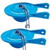 2 Pack Toilet Flapper 3Inch, Compatible with Gerber 99-788, All