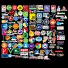 Sanmatic 108pcs Laptop Stickers for Developer Programming Language Include Stickers