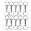 Holibanna Pack of 10 Pull Out Key Ring, High Performance