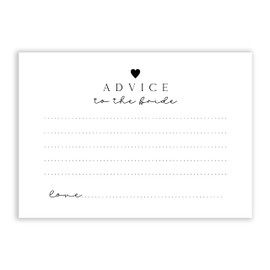 The Little Party Company Advice to the Bride Cards A6, 15 Pack