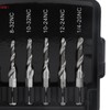 Combined Tap Drill Bit Set HSS Metric Ti Plated System