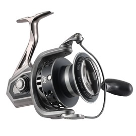 GARRET Spinning Reel, 8000/10000/12000 Aluminum Frame Surf Fishing Reels, Carbon Fiber 55LB Power Drag, Heavy Long Casting Inshore Saltwater & Offshore Saltwater Freshwater Fish Reel