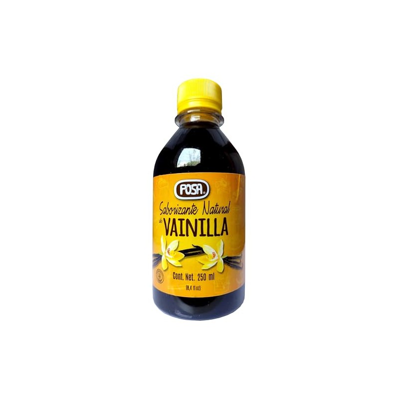 Posa Saborizante Natural de Vainilla - 250 mL - Kosher