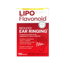 Lipo-Flavonoid Plus Dietary Supplement, For Ear Health 100 ea Pack of 3