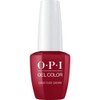 OPI GelColor, Chick Flick Cherry, Red Gel Nail Polish, 0.5
