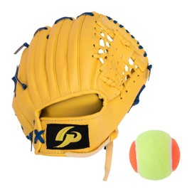 GP 36871Y Junior Kids Magic Catch 9" Yellow Tennis Ball Right Throw Baseball Glove
