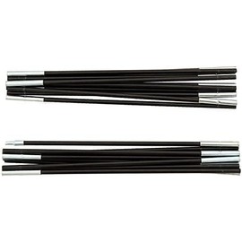 COMMOUDS Beach Tent Poles for 3 Person Beach Tent, Replacement Poles 2 Packs, Fiberglass Tent Rod Lightweight Tent Pole Repair Kit