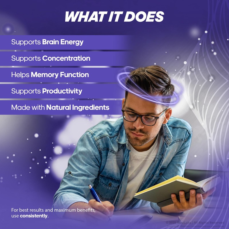 rize labs - Neuro Tonix Advanced Formula Capsules for Memory