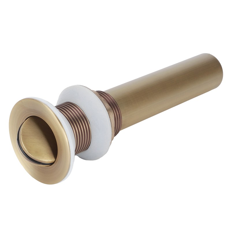 Sink Drain NonOverflow AntiClog Bathroom Wash Basin Drainer Stopper Accessory