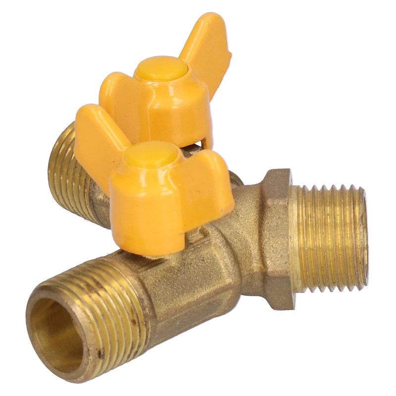 Brass 3 Way Shut Off Valve,Premium Gas Ball Valve,3 Way