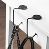 kwmobile 2 x Table Handbag Holder Hook - Non-Slip Bag