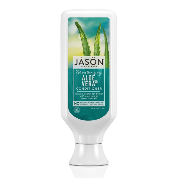 Jason Moisturizing Aloe Vera Conditioner, 16 Oz (Packaging May Vary)