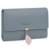 ANYWN Women's Medium Purse, Elegant Women's Purse with Many Compartments,