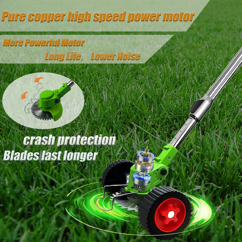 Electric Weed Wacker Battery Powered 3 in 1 Grass Trimmer/Lawn