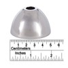 B&P Lamp® Nickel Plated Pendant Glass Shade Holders