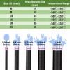 ETOPARS 19 mm Self-Closing Cable Sleeve, Braided Hose, Split Hoses,