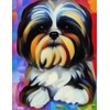 Shih Tzu College Ruled Notebook: 100 Pages. 8.5"x11"