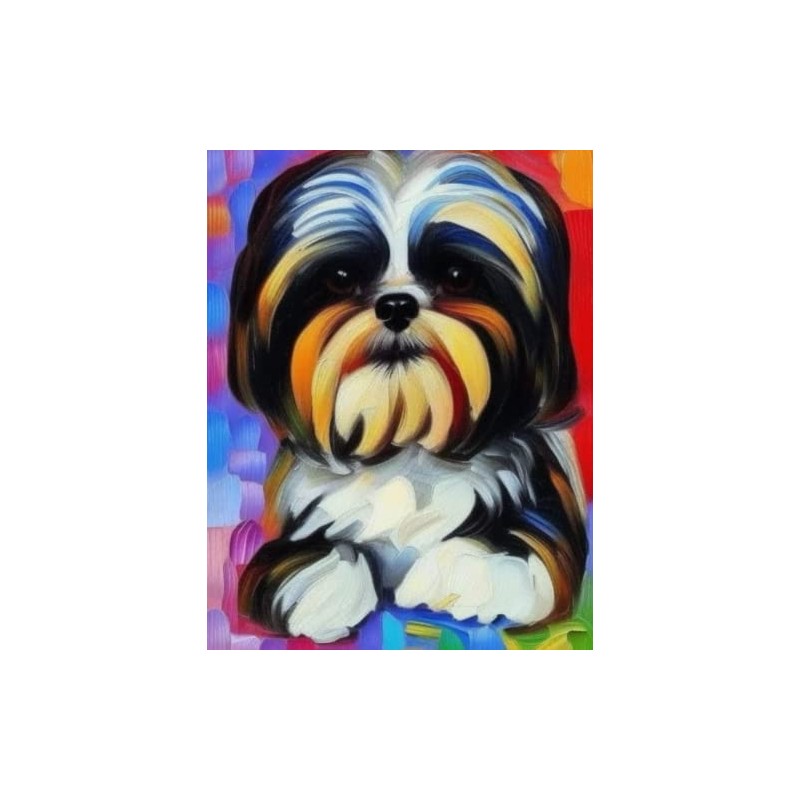 Shih Tzu College Ruled Notebook: 100 Pages. 8.5"x11"