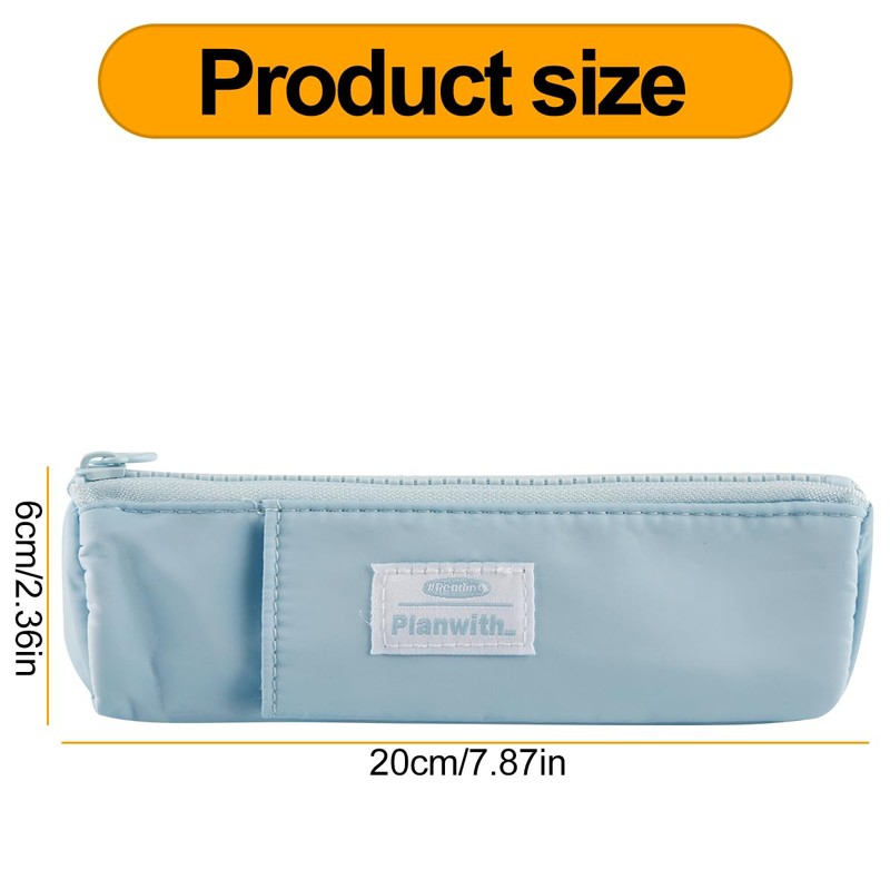 Thyonta Lightweight Mini Stretch Pencil Stationery Pouch Waterproof and Portable
