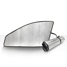 Side Window Front Seat Sunshades (Set of 2) Custom for 2008 2009 2010 2011 2012 2013 2014 2015 2016 2017 2018 Chrysler Town & Country, Town Country Minivan, UV Reflector Sunscreen