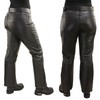 Milwaukee Leather Women's Premium Leather Classic Casual Motorcycle Rider Pants