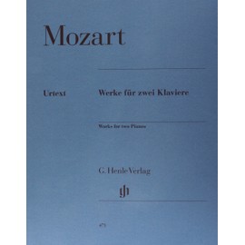 Werke für zwei Klaviere zu 4 Händen: Instrumentation: 2 Pianos, 4-hands (G. Henle Urtext-Ausgabe)