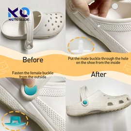 8 Sets Replacement Rivets for Croc, Replacement Parts for Croc, Accessories Help You Repair Instead Replace a New Pair of Croc, Rivets for Croc Strap Replacement, Mint