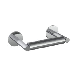 WingIts Modern Elegance Single Toilet Paper Holder, Polished Stainless Steel, Silver, (WMETPHPS)