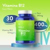 Vitamina B12 y Noni en polvo con 30 Cápsulas de