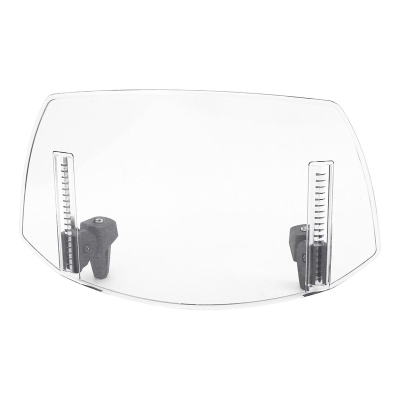Motorcycle Adjustable Windscreen Universal Fit Wind Deflector for MT07 MT09