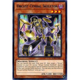 Yu-Gi-Oh! - Orcust Cymbal Skeleton - SOFU-EN015 - Soul Fusion - Unlimited Edition - Rare
