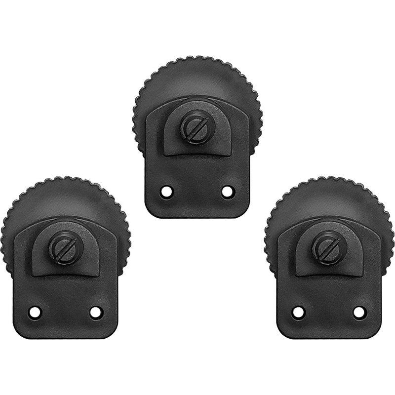 Viper Dartboard Leveler Kit; Mountable Precision Adjustable Three-Wheel Stabilizer System