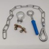 GAS COOKER STABILITY SAFETY CHAIN KIT WITH FITTINGS AND BRACKET