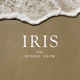 IRIS OIL SUNSETGLOW Hair Oil, Non-Rinsing Treatment, Styling, 5.1 fl oz (150 ml), Non-sticky, Smooth