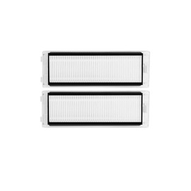 （9pcs）Silicone main brush + side brush + filter + mop cloth + dust bag Compatible For P10 / Q Revo robot vacuum cleaner spare parts