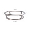 KICHOUSE 2Pcs Heat Insulation Pot Holders Round Pot Racks for