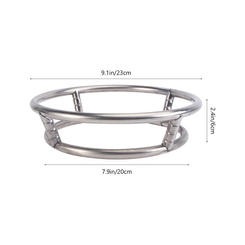 KICHOUSE 2Pcs Heat Insulation Pot Holders Round Pot Racks for