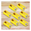 Acxico 8 Pcs AA to Size D Battery Adapters Converter